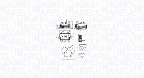 Oil Cooler, engine oil